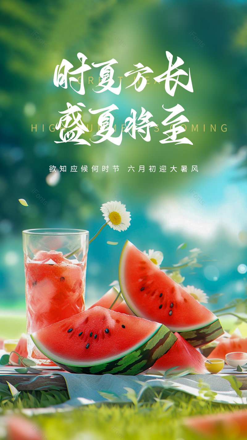 大气国风大暑节气夏日清爽荷叶品海报,设计模板,设计模板大全,设计模板下载
